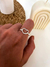 Anillo Regulable Cora Acero blanco