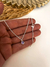 Collar Glow 50 Cm Acero Blanco - Del Cielo Accesorios