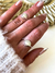 Anillo Ostra acero blanco