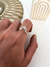 Anillo Zamir Acero blanco