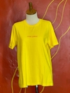 T-shirt Várias queixas Amarela