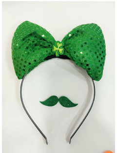 DIADEMA MOÑO SAN PATRICIO - comprar online