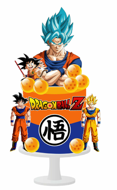 DECORATIVO TORTA DRAGON BALL Z - comprar online