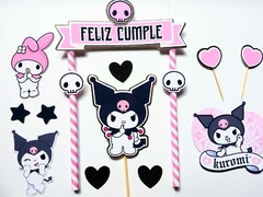 DECORATIVO TORTA KUROMI - tienda online