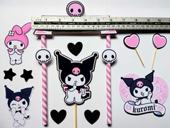 DECORATIVO TORTA KUROMI