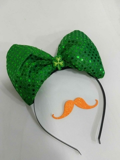 DIADEMA MOÑO SAN PATRICIO en internet