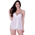Camisola Transparente Sensual Com Bojo e Calcinha - Margo Calmona