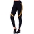 Calça Legging Recorte Lateral e Tela