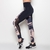 Legging Estampada com Tule - comprar online