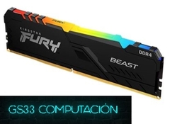 Memoria Kingston Fury DDR4 RGB 8GB 3200mhz - comprar online