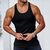 Verão sem mangas dos homens de tamanho grande de malha Vertical Stripe Fitness na internet