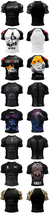 Blusas Esportivas Sublimação Compressão, Rashguard Manga Curta Poliéster Ela na internet
