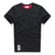 Camiseta casual masculina de algodão cor sólida t - comprar online