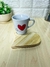 Xícara, Caneca, Branca Coração Vermelho Base Pinus Coração
