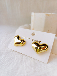 Aros Chunky corazón