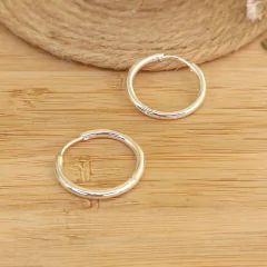 Argollas Sol Plata