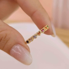 Anillo Corazones