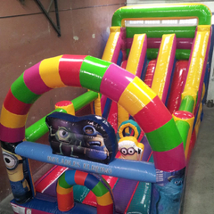 Rampa Inflable con Banners, Arcos y Subida (202) - MUNDO INFLABLE
