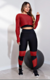 Conjunto Bella Fitness-Calça Legging + Top Dry Terra Cota| REF: LX147