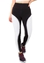 Calça l Preto Detalhe Lateral Branco Legging Fitness | REF: LC44 - Bella Bio
