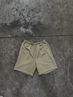 Basic Zipper Shorts - Sand Beige - comprar online