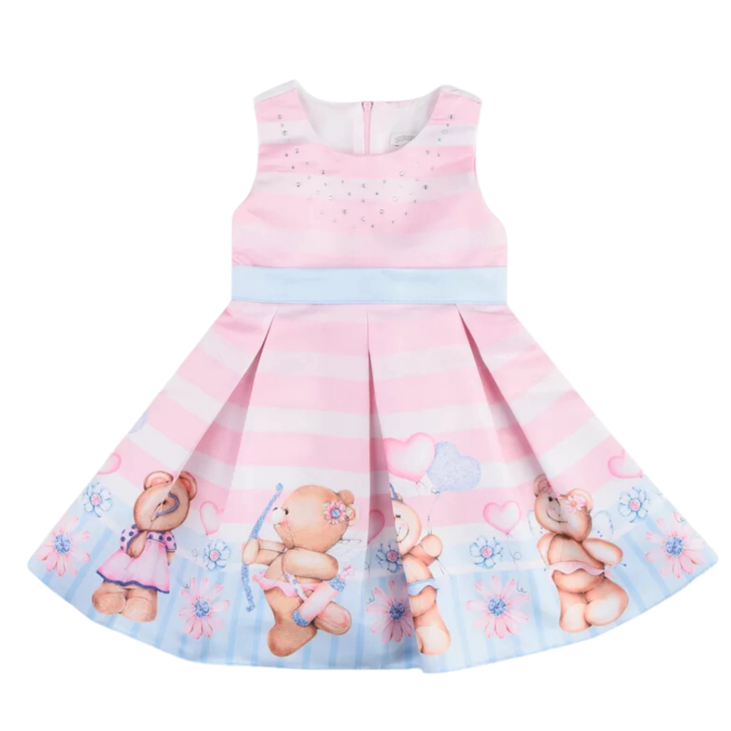 Vestido Alakazoo Infantil Menina 1 a 3 anos