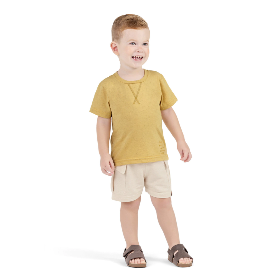 Conjunto Menino Colorittá Eco Linho