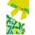 Conjunto Infantil Menina Good Vibes Amarelo - comprar online