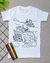 Camiseta Mágica Máquina Escavadora