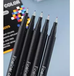 Microfibras Nuwa Punta Fina 0.4mm X 24 Colores en internet