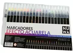 Watercolor Brush Pen 20 Unidades Punta Pincel + Regalo - comprar online