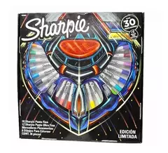 Ruleta Sharpie Marcadores Nave Espacial Ed Limitada 36 Piezas