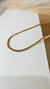 Colar Fita – Banho Ouro 18k (45cm) na internet