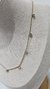 choker bolinha ponto de luz em aço - comprar online