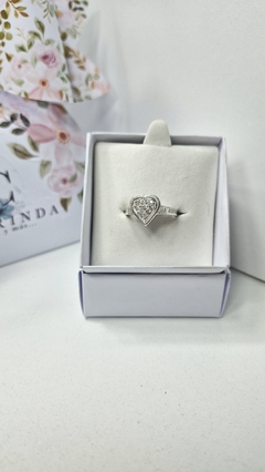 Anillo plata corazón - comprar online