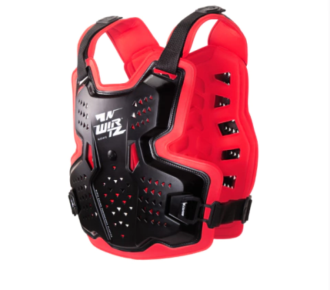 PECHERA ELEVATE WIRTZ NEGRO/ROJO