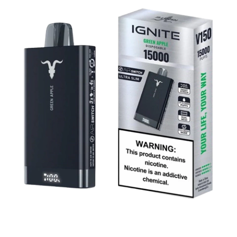 Ignite 15.000 Puffs - Green Apple