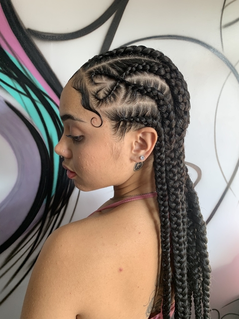 Ghana braids simples