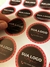 Imagem do 100 adesivos personalizados a prova d’água etiquetas logomarca