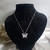 Collar Mari con Piedritas Lilas (43cm) - Siara Accesorios