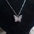 Collar Mari con Piedritas Lilas (43cm) - comprar online
