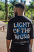 Camiseta Light Of The Word Preta na internet