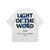 Camiseta Light Of The Word Branca - loja online
