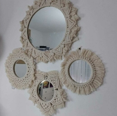 Espejo macramé Alemania en internet