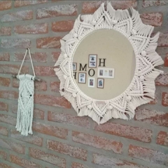 Espejo macramé Grecia en internet