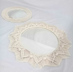 Espejo macramé Grecia - comprar online