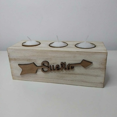 Imagen de Porta vela x3