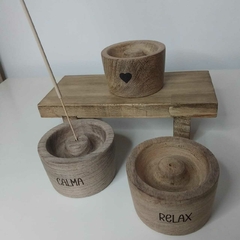 Porta sahumerio Wood - tienda online