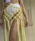 Saia Macrame longa Amarela - comprar online