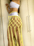 Saia Macrame longa Amarela